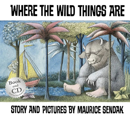 Where The Wild Things Are by Maurice Sendak - old paperback