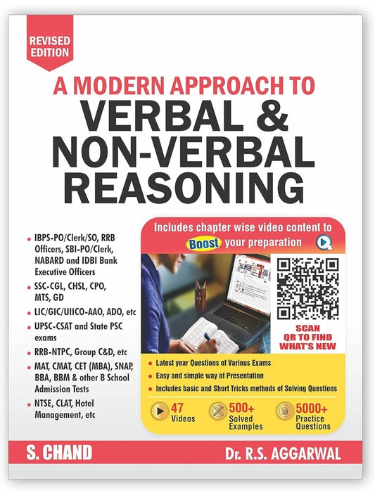 A Modern Approach to Verbal & Non-Verbal Reasoning by Dr. R.S. Aggarwal