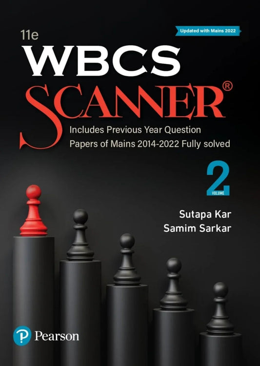 WBCS Scanner Volume 2, Includes Previous Year Question Papers of Prelims 1999-2023 Fully Solved, 11th Edition