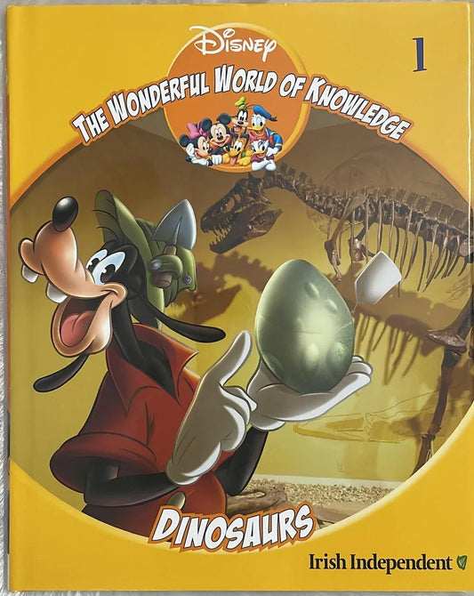The wonderful world of knowledge - dinosaurs - old hardcover