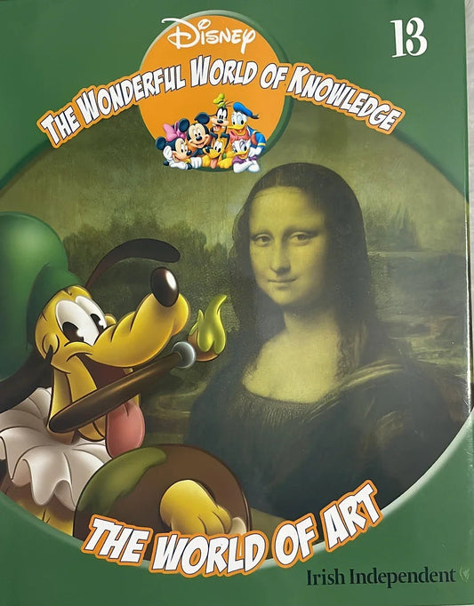 The wonderful world of knowledge- The world of art - old hardcover
