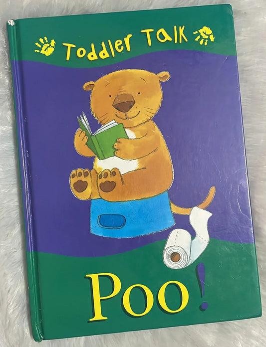 Toddler talk - poo - old hardcover
