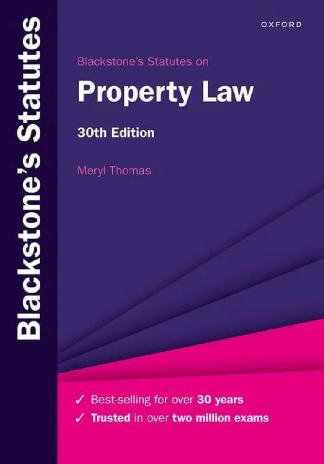 Blackstone's Statutes on Property Law by Meryl Thomas