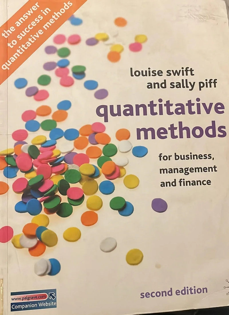 Quantitative Methods for Business by David Ray Anderson