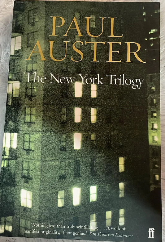 The New York Trilogy by Paul Auster