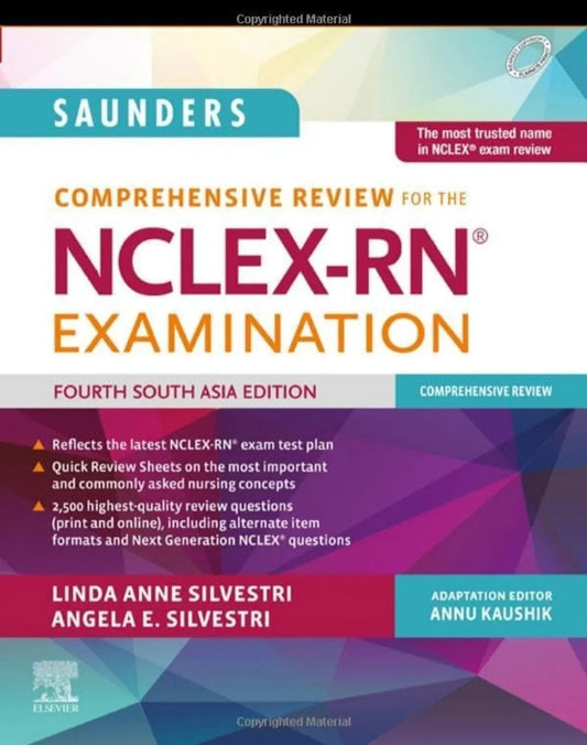 Saunders Comprehensive Review for the NCLEX-RN Examination, 4SAE