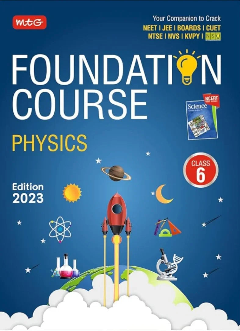 MTG Foundation Course Class 6 Physics Book