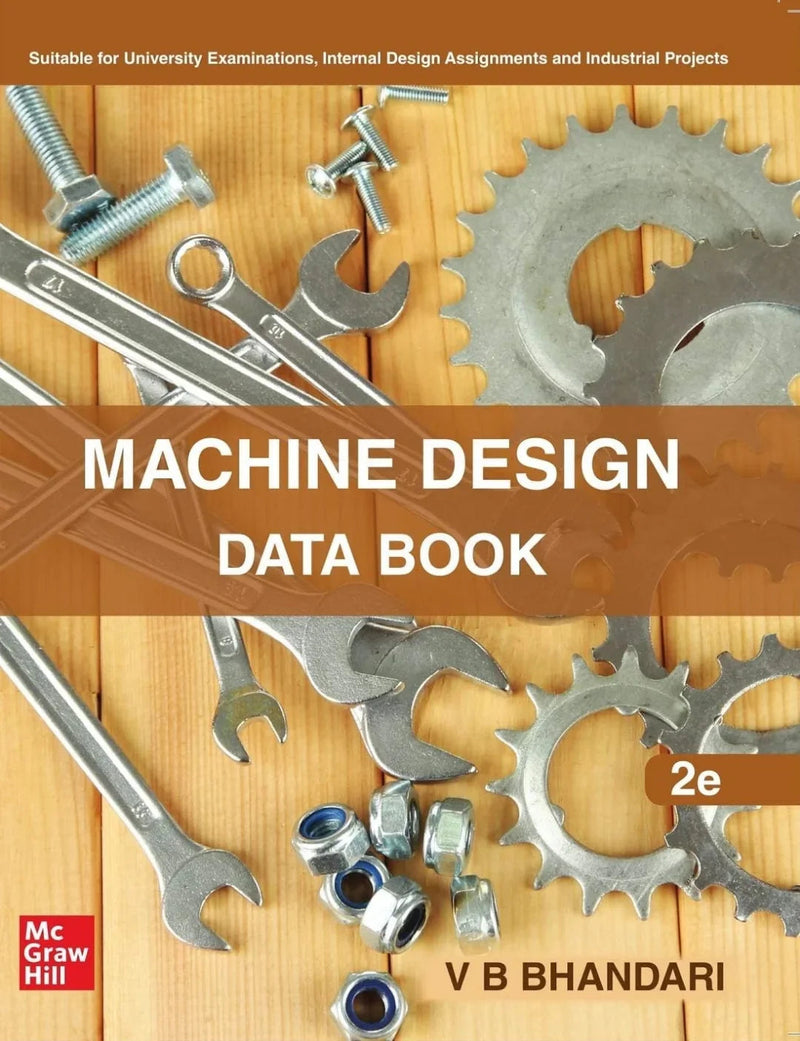 Machine Design Data Book|2nd Edition by V B Bhandari