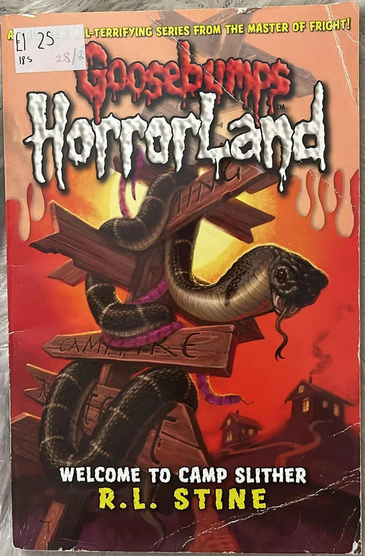 Welcome to Camp Slither by R L Stine