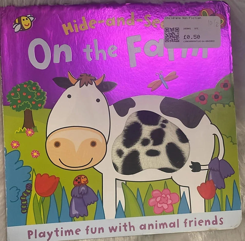 On the Farm - Touch and feel book