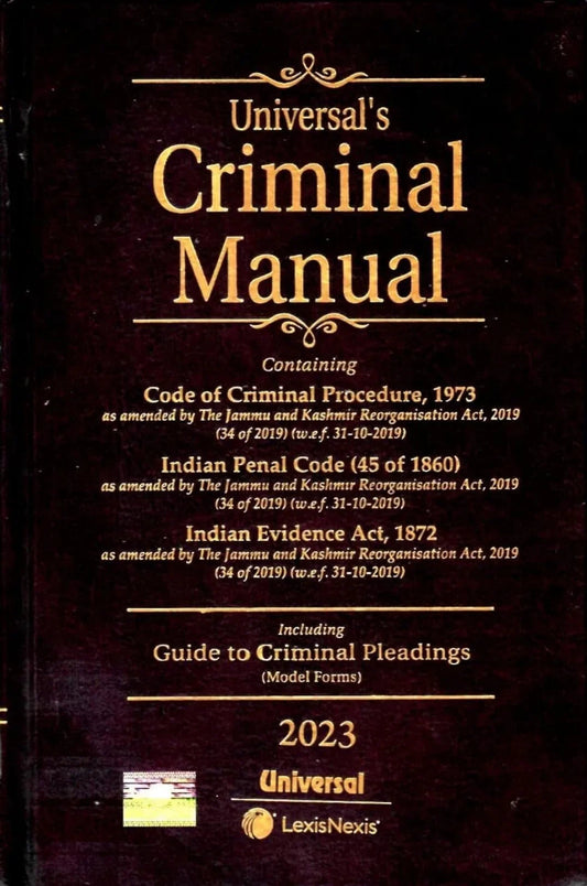 Universal’s Criminal Manual Edition 2023