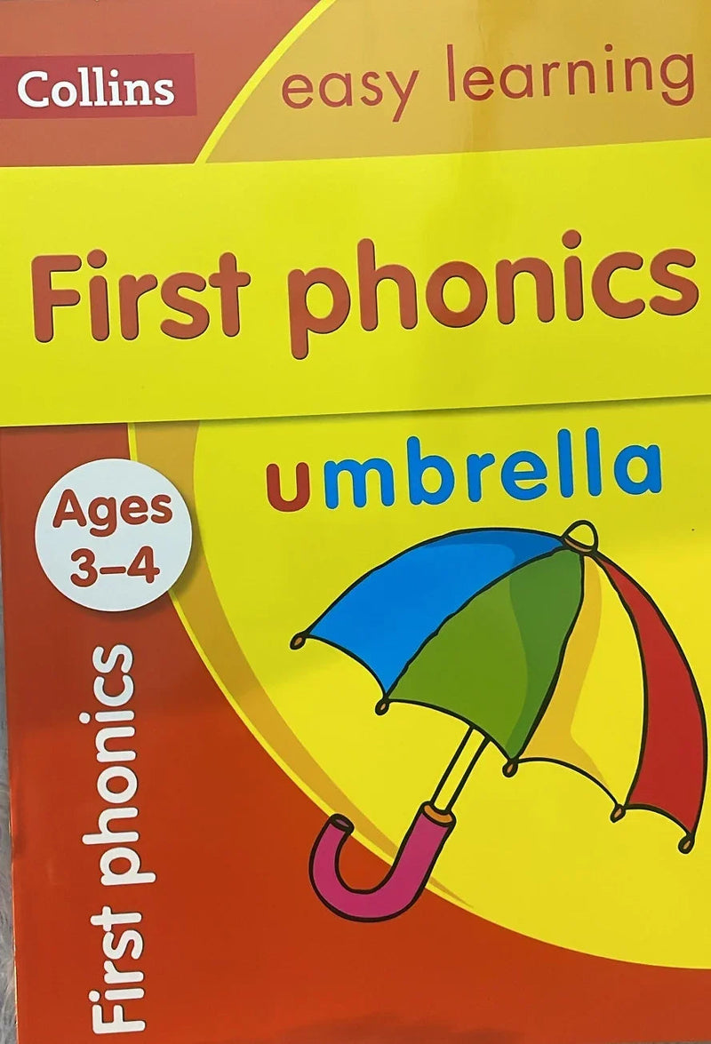 First Phonics Ages 3-4: Collins Easy Learning