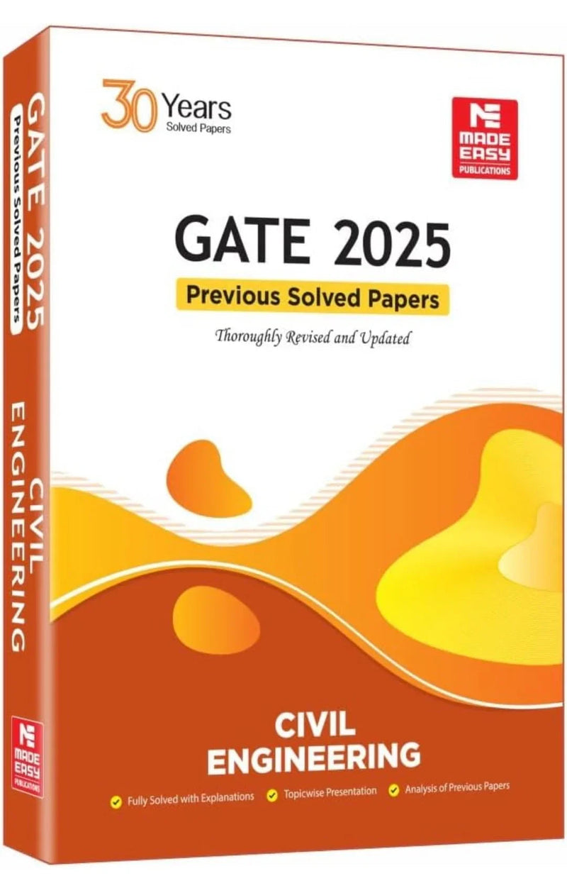 GATE-2025: Civil Engineering Previous Year Solved Papers