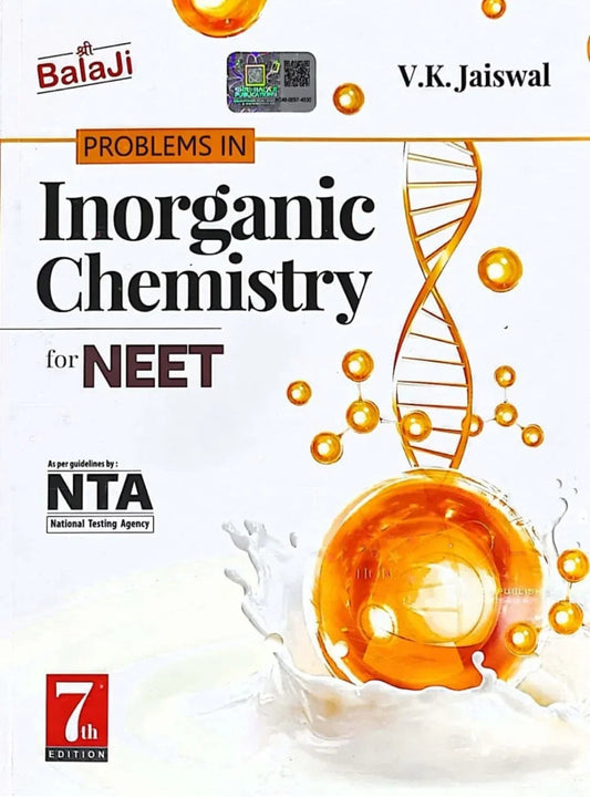 Problems in Inorganic Chemistry for NEET - 7/Edition by VK Jaiswal
