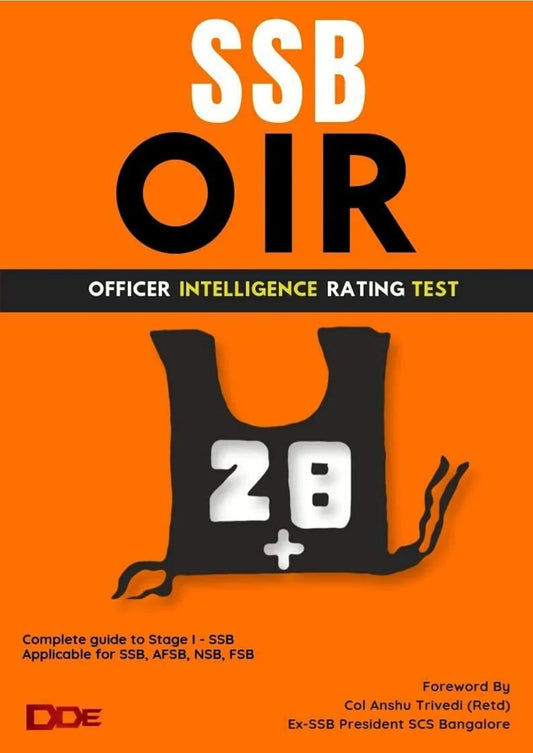 SSB OIR & PPDT : Complete Guide To Stage 1 SSB Interview (English)