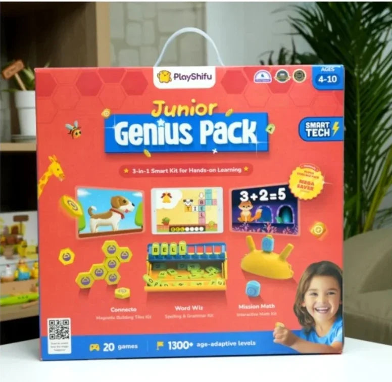 PlayShifu Junior Genius Pack - 3 in 1 Smart Kit