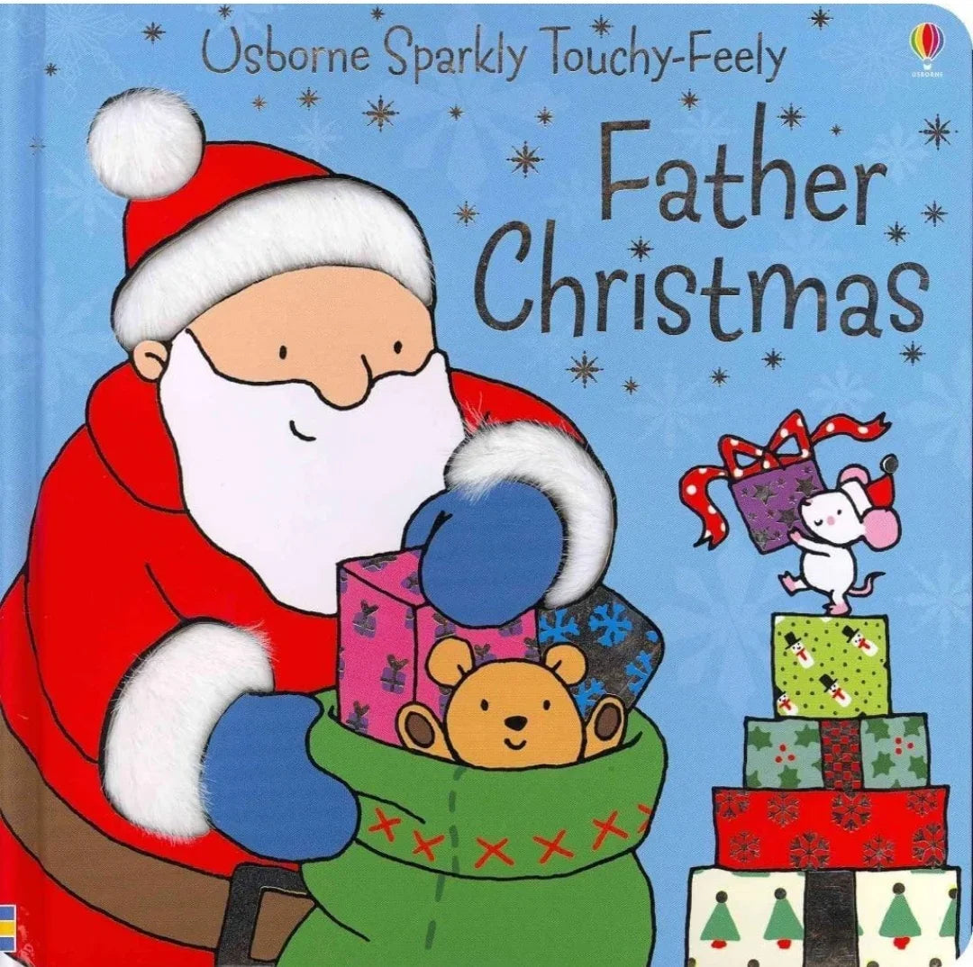 Touchy-feely Father Christmas by Fiona Watt