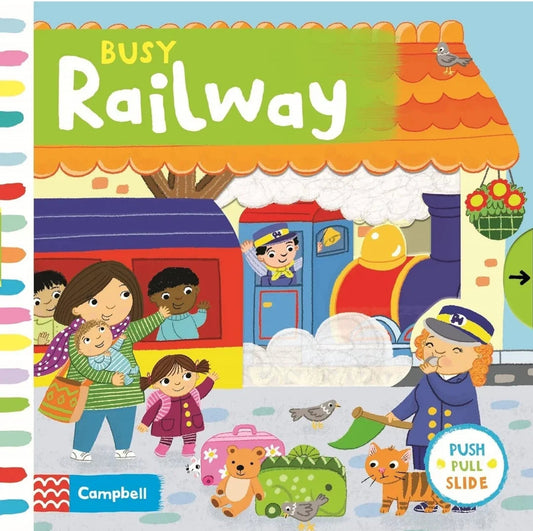 Busy Railway by Jo Byatt