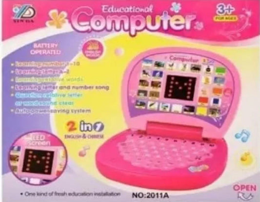 Writing Instument 2011 Laptop for Boys and Girls Kids 3+ Years | Ideal for Birthday Gift, Skill Development (Multicolor)