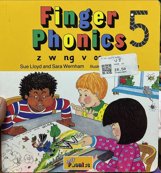 Finger Phonics Book 5 by Sue Lloyd , Sara Wernham , Lib Stephen