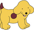 All About Spot: A dog-shaped board book for babies and toddlers