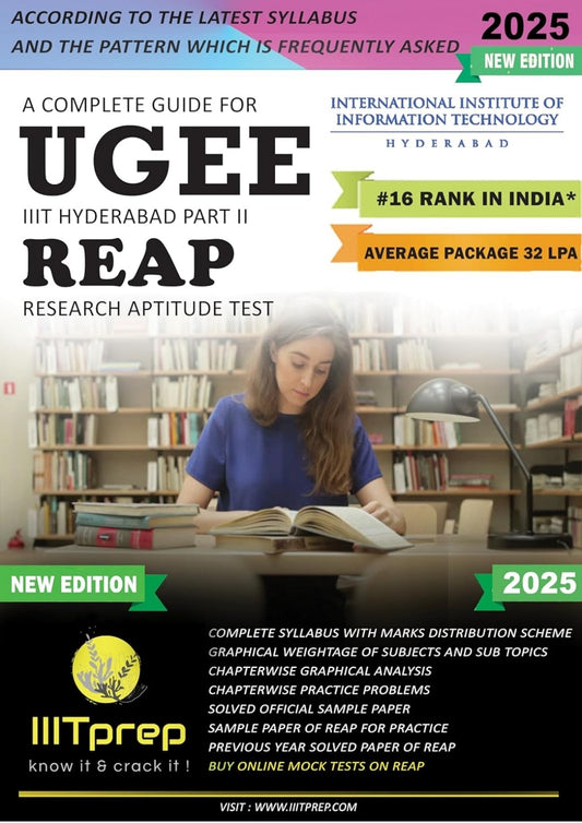 IIITprep UGEE REAP 2025 | IIIT Hyderabad