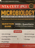CUET PG Microbiology Entrance Exam Book 2026 | Previous Year Question Papers (2022-2024) with 3000+ Practice Questions