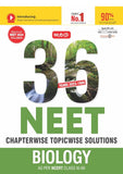 MTG 36 Years NEET Previous Year Solved Question Papers with NEET PYQ Chapterwise Topicwise Solutions - Biology For NEET Exam 202