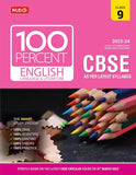 MTG 100 Percent English Language & Literature Text Book Class 9 with CBSE Chapterwise For 2023-24 Exam