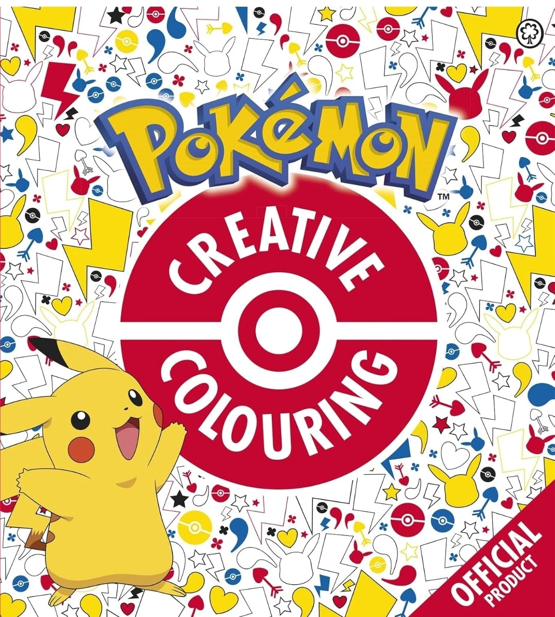 THE OFFICIAL POKÉMON CREATIVE COLOURING