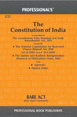 Constitution of India Bare Act by Professional's as amended by Constitution Act, 2023