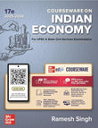 Indian Economy Courseware, 17e by Ramesh Singh for UPSC CSE 2025-26 | 250+ Solved Online Prelims PYQs (2011–2024) | 80+ Online Mains PYQs (2013–2024)