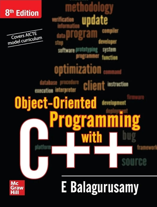 OBJECT ORIENTED PROGRAMMING WITH C++ 8TH EDITION