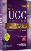 Pearson NTA UGC NET 2025 Paper 1 by KVS Madaan | Teaching & Research Aptitude | NET/SET/JRF | 3500+ Practice Questions | Unit-wise Previous Years’ Que