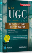 Pearson NTA UGC NET SET, JRF Paper 1 Previous Years' Solved Papers (edition -2025) | (Teaching and Research Aptitude) | Includes January 2025 & August