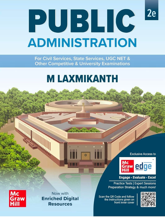 Public Administration, 2e by M Laxmikanth for UPSC CSE 2025-26 | Topic-wise Previous Year’s Questions from 2013-2024
