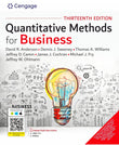 Quantitative Methods for Business, 13th Edition