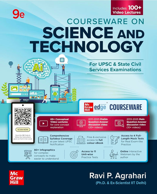 Science and Technology Courseware, 9e by Ravi P. Agrahari for UPSC CSE 2025-26