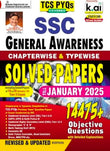 SSC General Awareness Chapterwise & Typewise Solved Papers Till January 2025 TCS PYQs Covered for CGL,CPO,CHSL,Steno,MTS,Delhi Police & Constable GD English