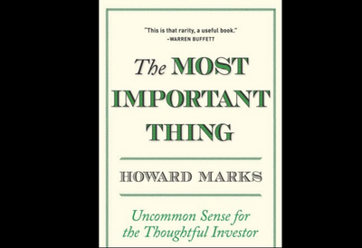 The Most Important Thing Paperback – by Howard Marks (Author)
