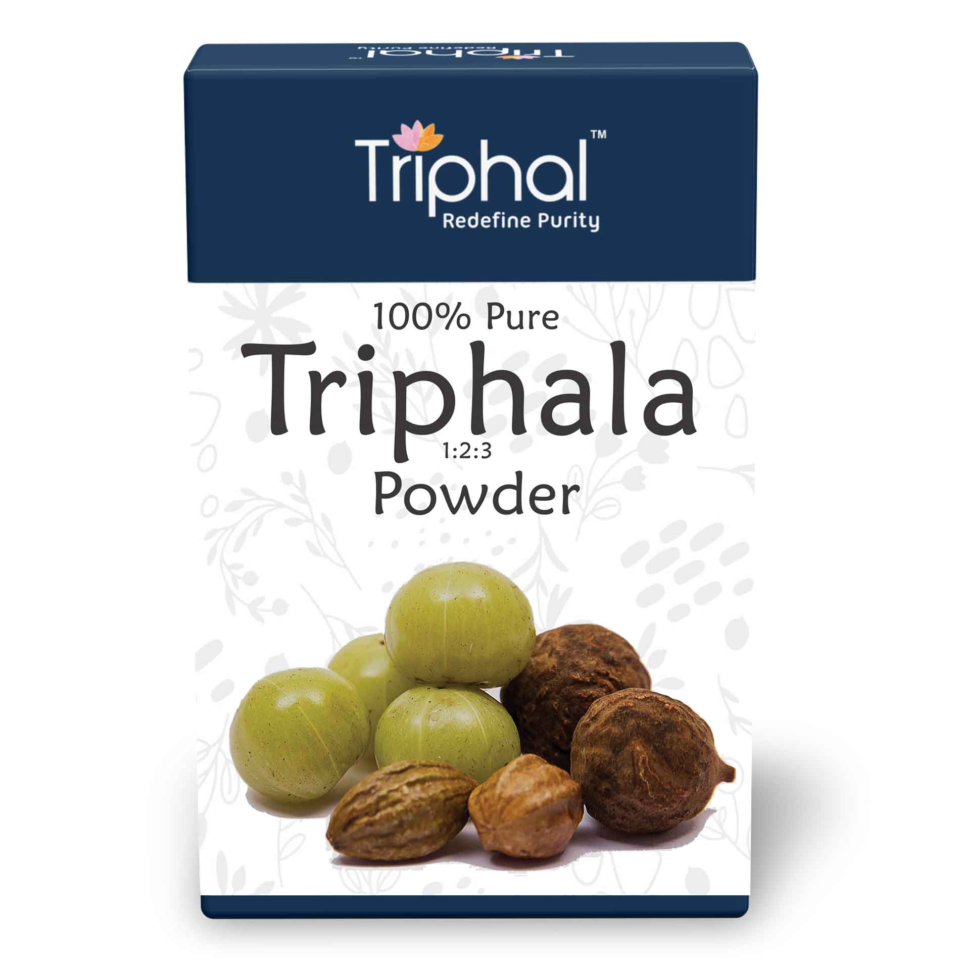 Triphal Triphala Powder - Contains Organic Haritaki, Bibhitaki and Amalaki image 4