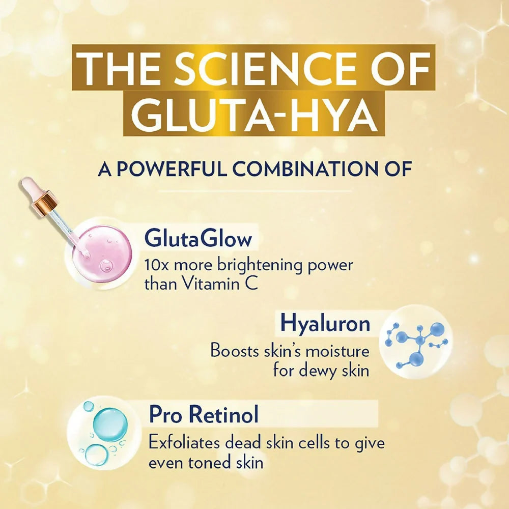 Vaseline Gluta Hya/ Serum Dewy Radiance/Overnight Radiance-Combo -200ml image 5