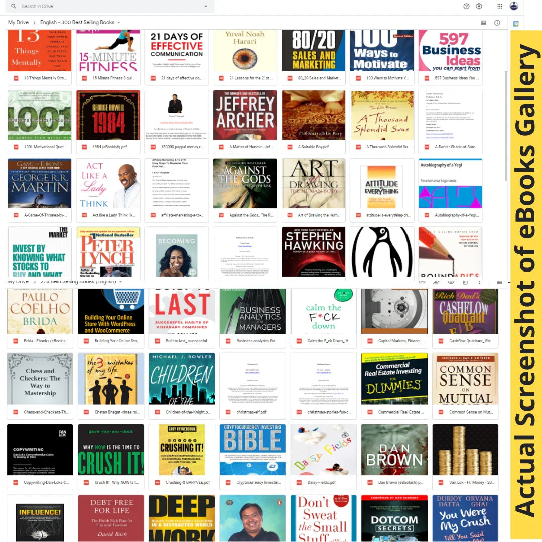 TOP 300 BEST- SELLING eBOOKS In English Version image 2