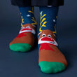 Socksoho Luxury Men Socks Happy Reindeer Edition (image 2)