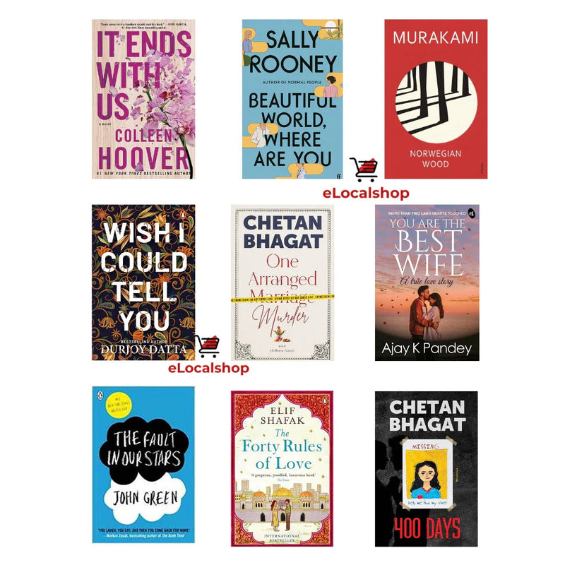 Romance Book Combos (Set of 9)- New Paperback