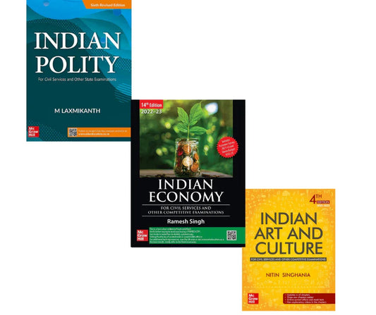 UPSC Books Set of 3