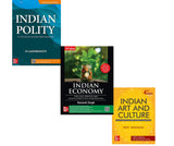 UPSC Books Set of 3