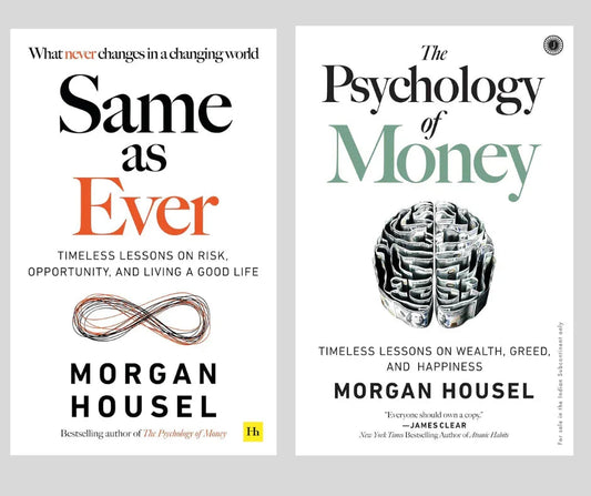 (Combo) The Psychology Of Money + Same As Ever (Paperback) by Morgan Housel