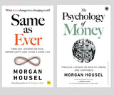 (Combo) The Psychology Of Money + Same As Ever (Paperback) by Morgan Housel
