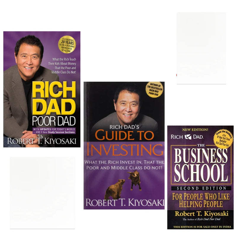 Robert T. Kiyosaki Books Combo paperback